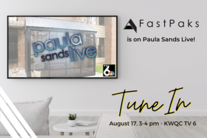 Tune into Paula Sands Live to see interview with FastPaks